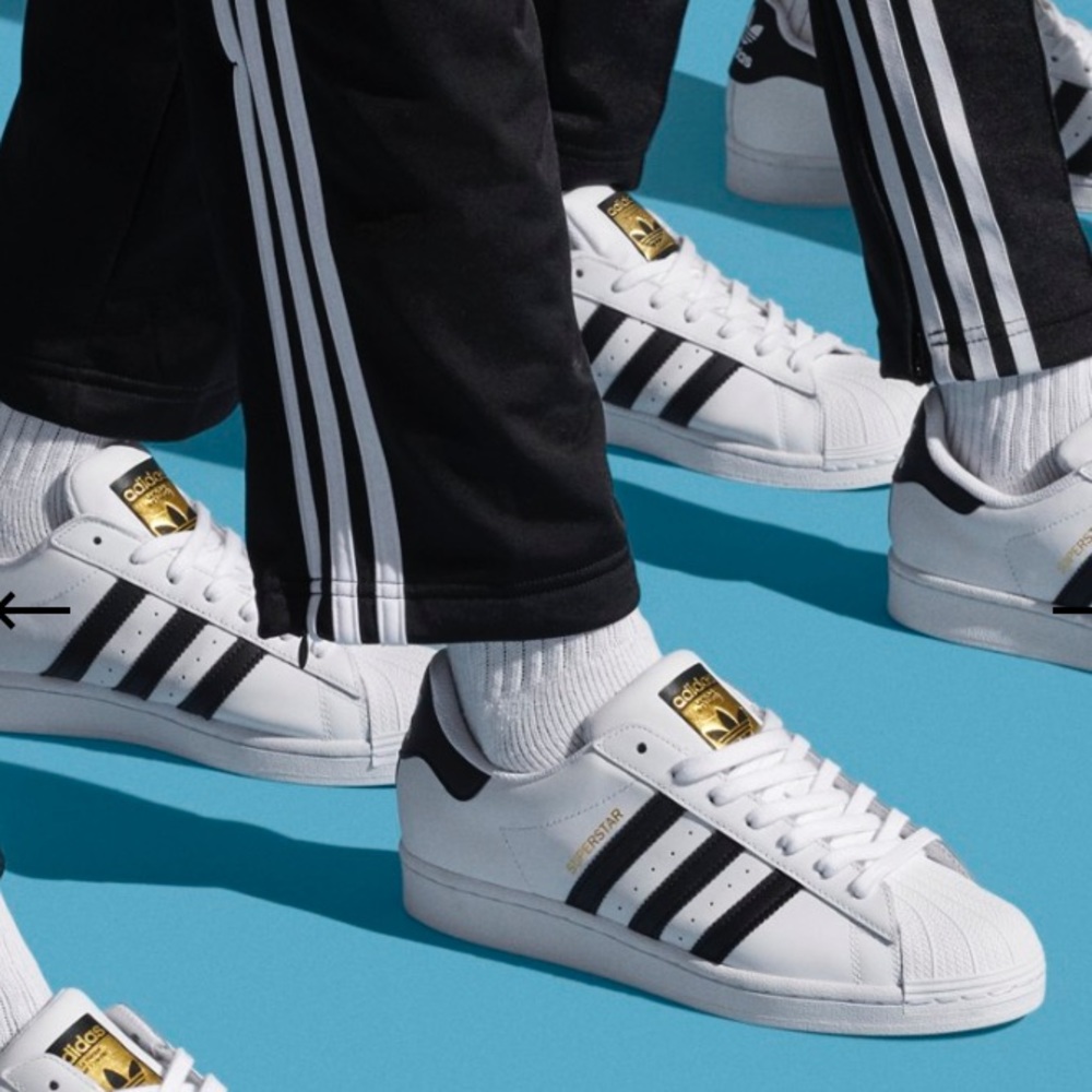 NEW ADIDAS MEN’S 6.5 SUPERSTAR SHOES